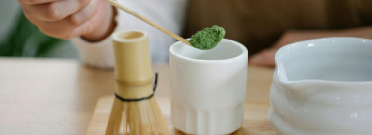 Sip serenity, sip green tea
